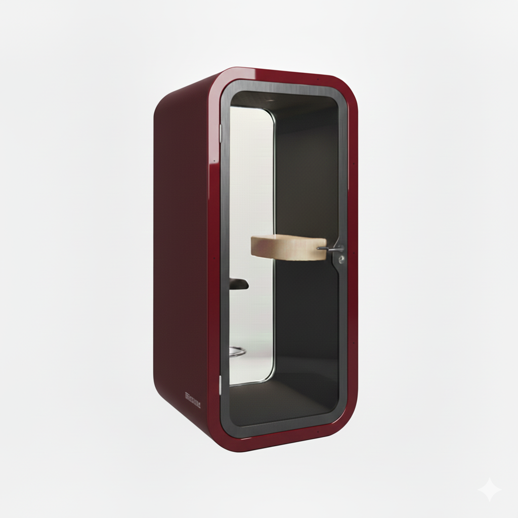 Ses geçirmez telefon görüşme kabini